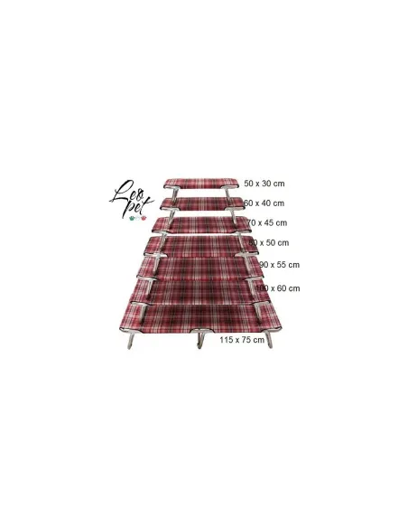Brandina Fissa Scozzese Rosso 50x80 cm