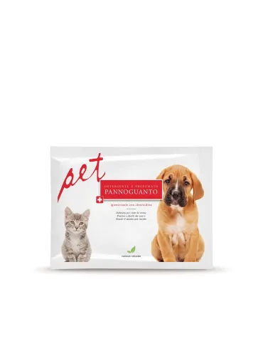 Natural derma pet pannoguanto clorexidina