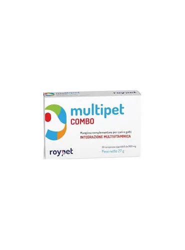 Roypet multipet combo cani e gatti 30 compresse