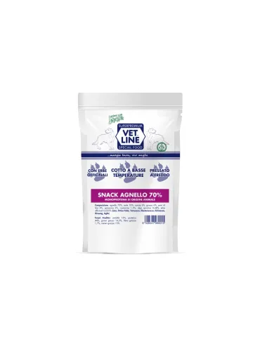 Vet Line Snack Cane Agnello 80 Gr