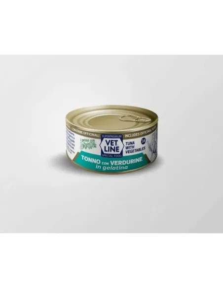 Vet Line Gatto Tonno E Verdure In Gelatina 70 Gr
