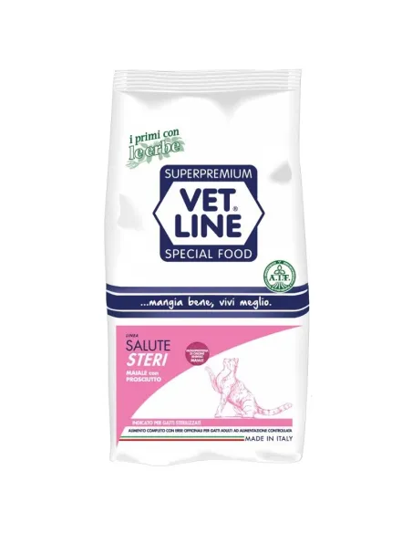 Vet Line Gatto Salute Steri Maiale 1 Kg Vet Line Gatto Salute Steri Maiale 1 Kg