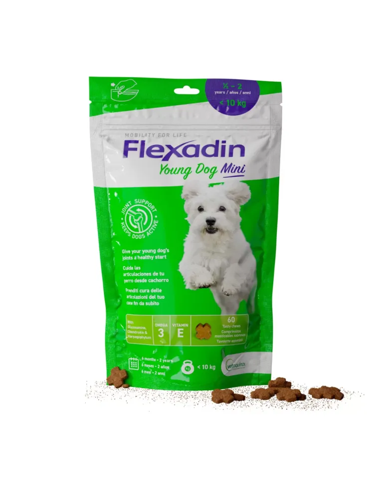 Flexadin Young Mini Vétoquinol 60 Tavolette Appetibili