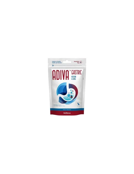 VetNova Adiva gastric medium e large 30 chews