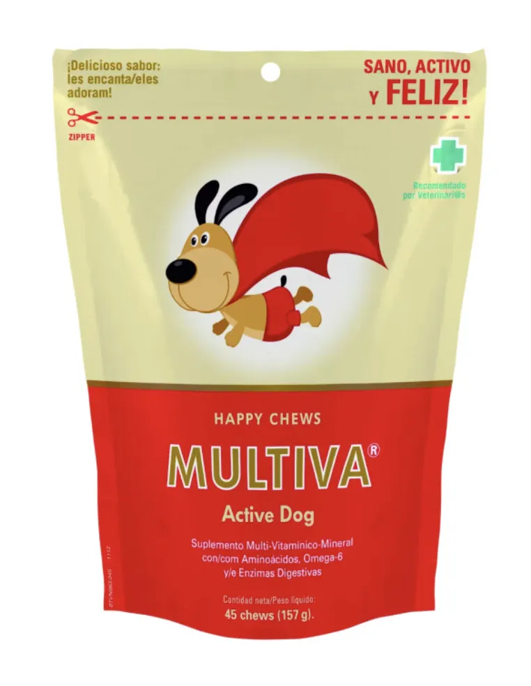 VetNova Multiva active dog 45 chews