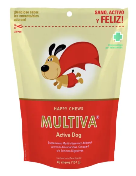 VetNova Multiva active dog 45 chews