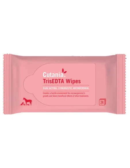 VetNova Cutania trisedta wipes 24 pz
