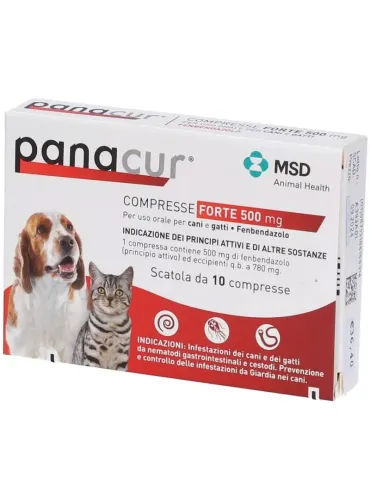 Panacur 500 mg Forte 10 compresse