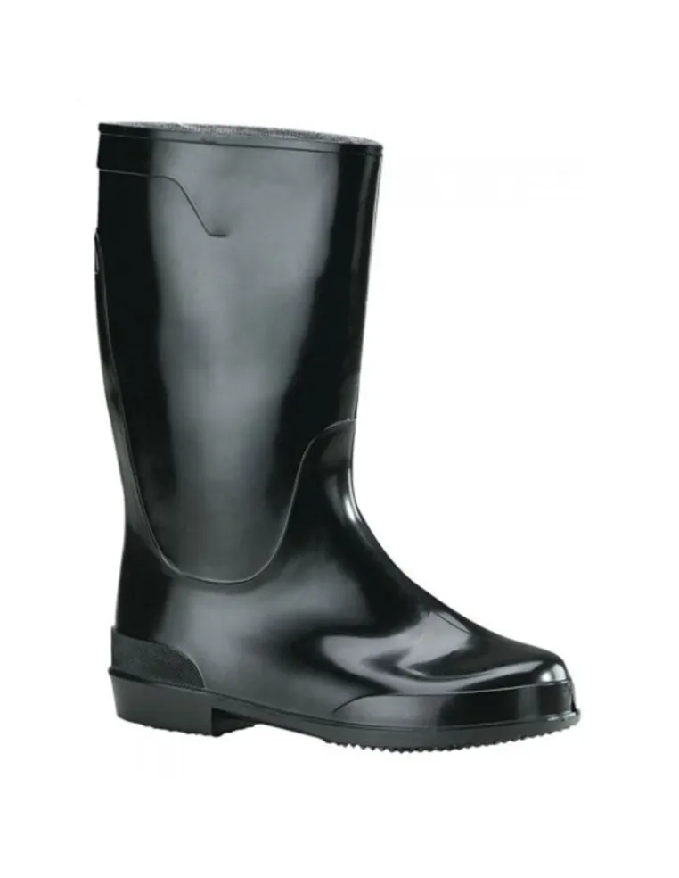 Stivali neri corti PVC Taglia 37