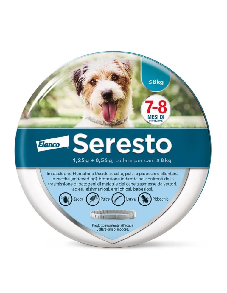 Obroża Seresto dla psów do 8 kg