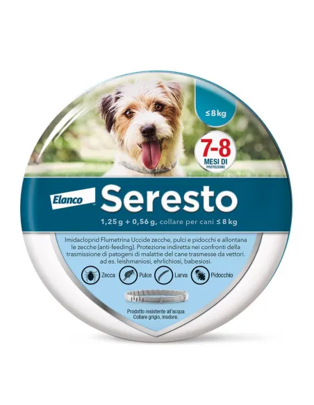 Seresto collare per cani fino a 8 kg