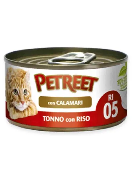 Tonno e Riso per Gatti - Petreet 85g