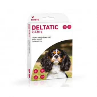 Deltatic 2 collari 35 cm 0,636 g cani 0-5 kg
