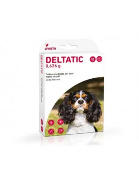 Deltatic 2 collari 35 cm 0,636 g cani 0-5 kg Deltatic 2 collari 35 cm 0,636 g cani 0-5 kg