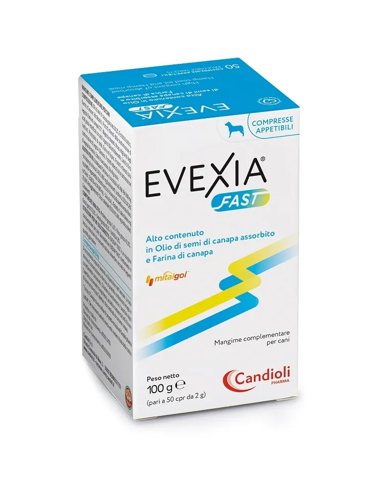 Evexia Fast Candioli 50 Compresse da 2g 100g