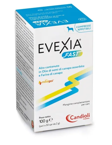Evexia Fast Candioli 50 Compresse da 2g 100g