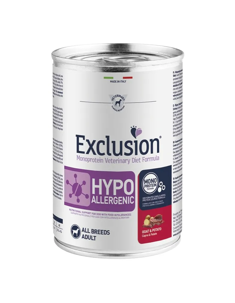 Exclusion Diet Hypoallergenic Anatra e Patate 400GR