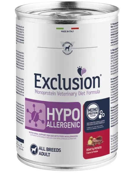 Exclusion Diet Hypoallergenic Anatra e Patate 400GR
