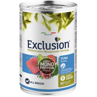 Exclusion Mediterraneo Monoprotein Tonno 400GR