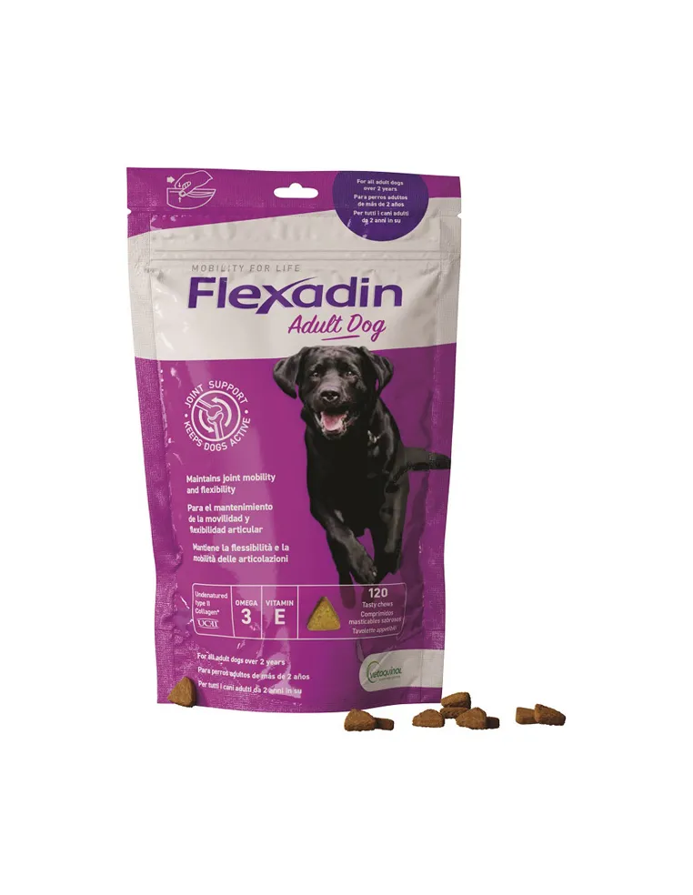 Flexadin Adult 120 Tavolette Appetibili Cani