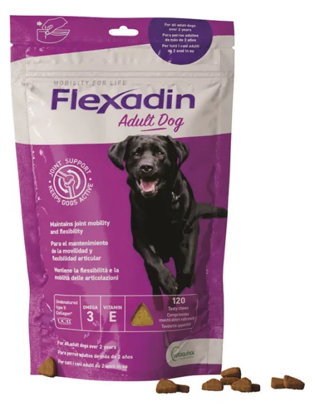 Flexadin Adult 120 Tavolette Appetibili Cani Flexadin Adult 120 Tavolette Appetibili Cani