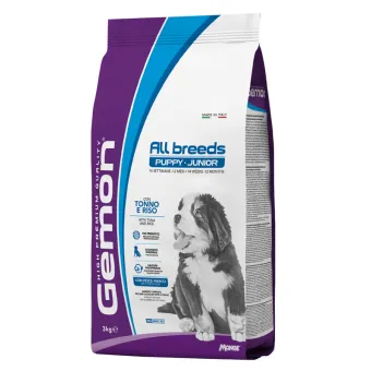 Gemon Puppy Tonno e Riso 3KG