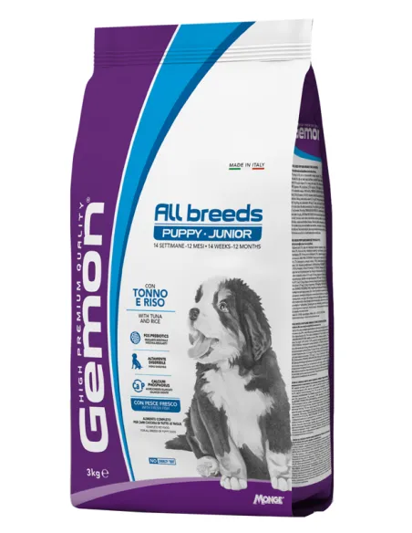 Gemon Puppy Tonno e Riso 3KG Gemon Puppy Tonno e Riso 3KG