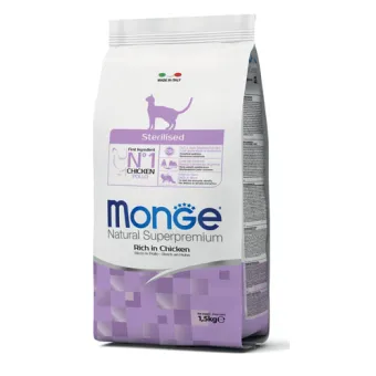 Monge Cat Sterilizzati Pollo 10KG