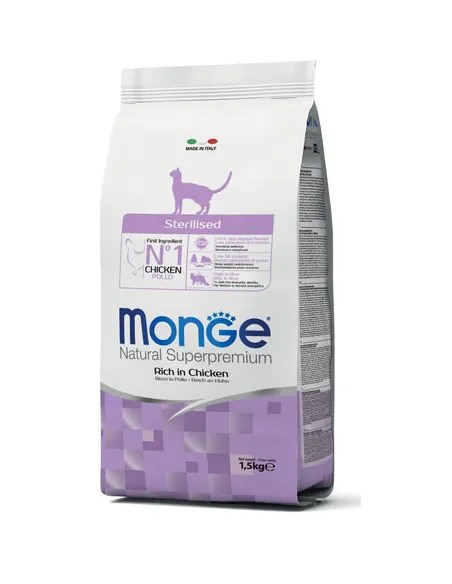 Monge Cat Sterilizzati Pollo 10KG