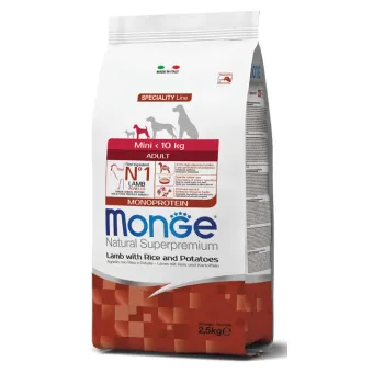 Monge Mini Adult Agnello e Riso 800GR
