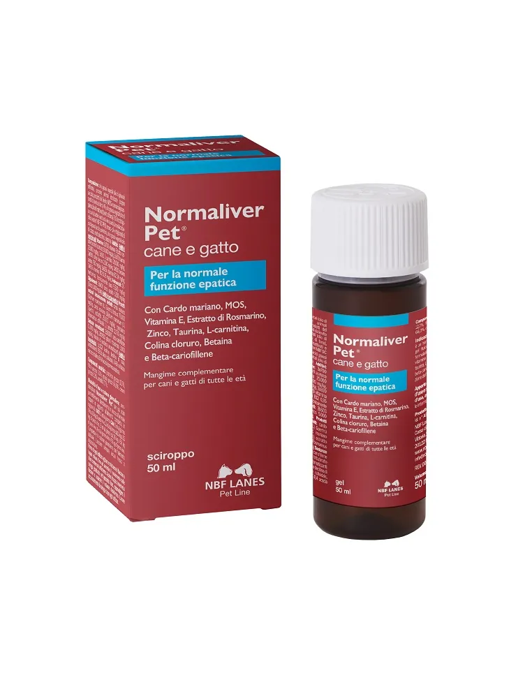 Normaliver Pet N.B.F. Lanes Sciroppo 50GR