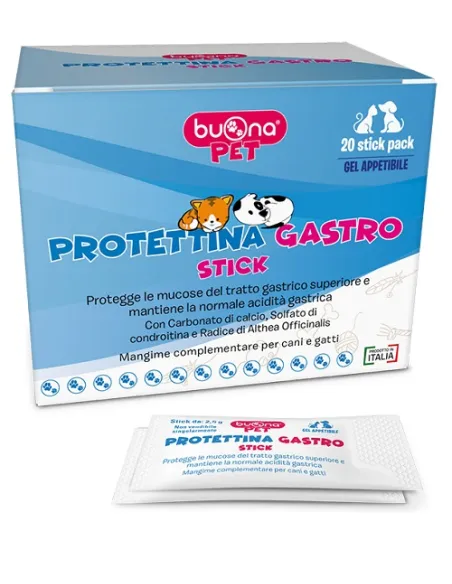 Protettina Gastro Stick 20 Stick Pack da 2,5 g 50 g Protettina Gastro Stick 20 Stick Pack da 2,5 g 50 g