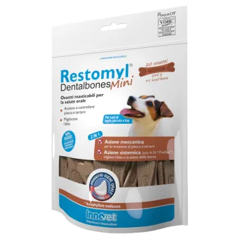 Restomyl Dentalbones Mini Ossetti Masticabili 340GR