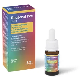 Reuteral Pet Gatto Gocce Ribes Sollievo 10ML