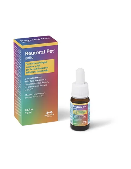 Reuteral Pet Gatto Gocce Ribes Sollievo 10ML