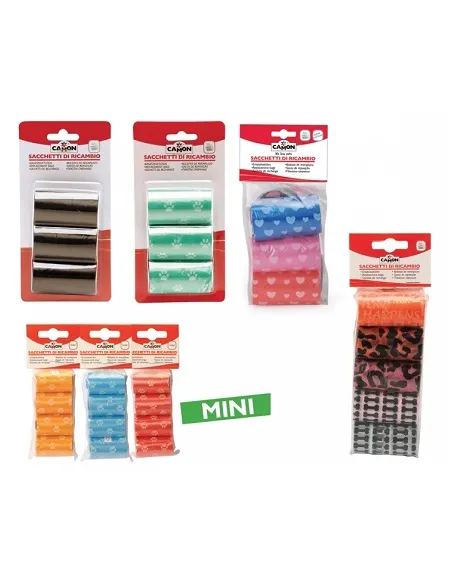 Sacchetti Neri Dispenser 3 Rotoli Camon
