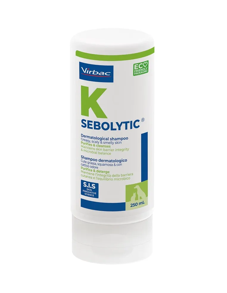 Sebolytic Shampoo Virbac 250ML