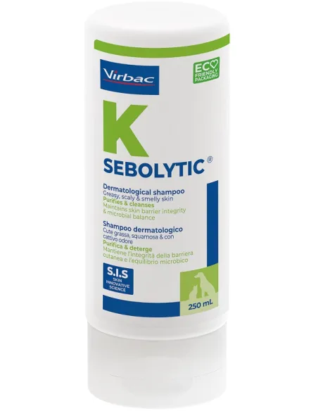 Sebolytic Shampoo Virbac 250ML