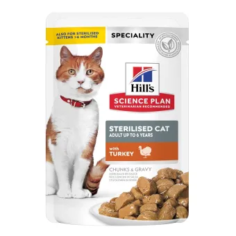 SP Feline Adult Sterilizzato Tacchino 85GR
