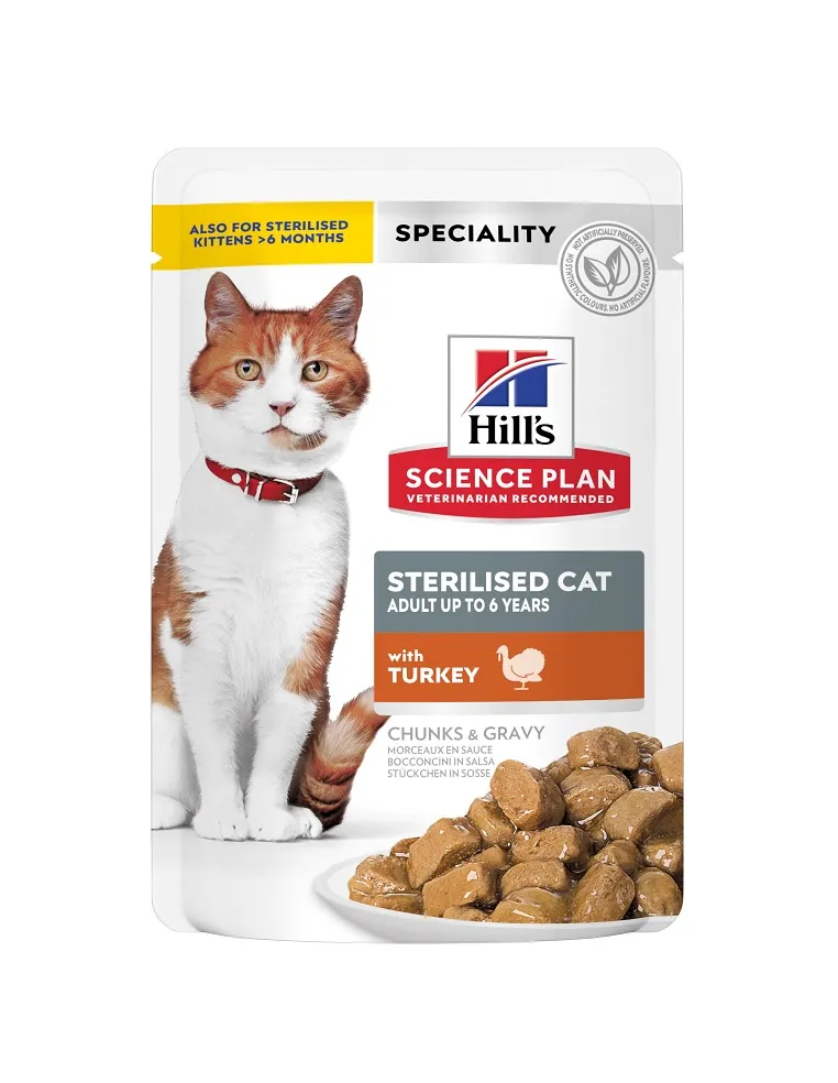 SP Feline Adult Sterilizzato Tacchino 85GR