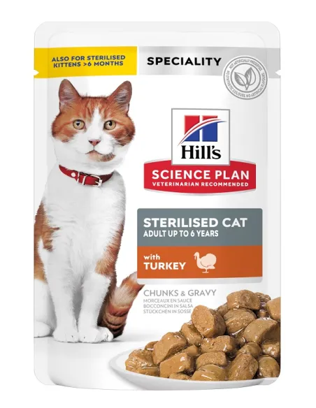 SP Feline Adult Sterilizzato Tacchino 85GR