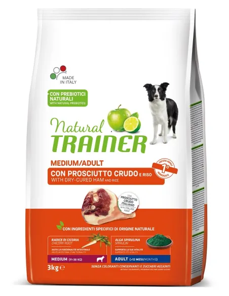 Trainer Natural Diet Manzo e Riso 3KG