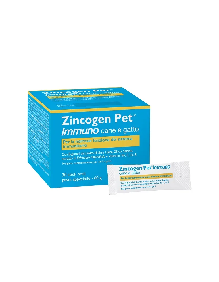 Zincogen Pet Immuno NBF 30 Stick Orali