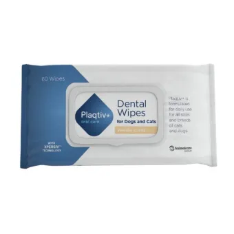 Plaqtiv Oral Care Dental Wipes 64 Stück