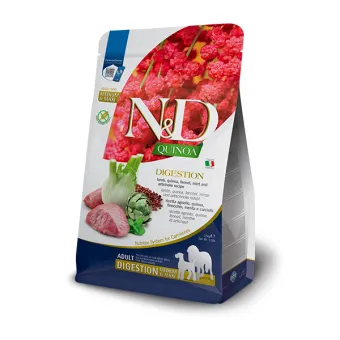 ND Quinoa Canine Digestione Anatra e Mirtillo 7KG