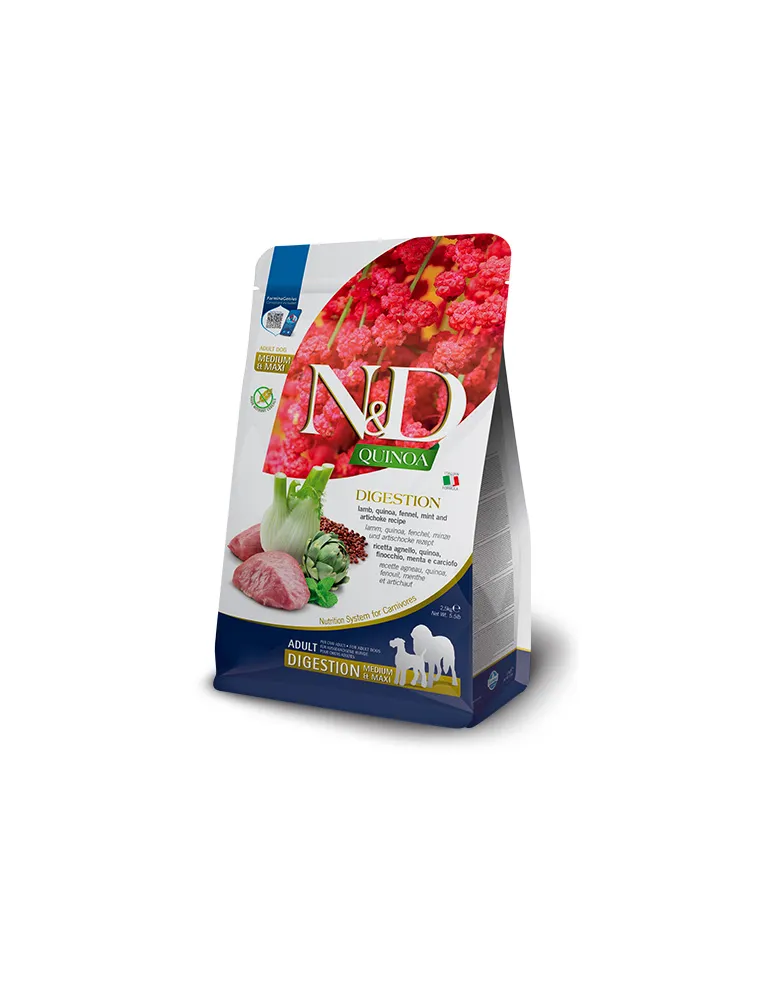 ND Quinoa Digestión Canina Pato y Arándano 7KG