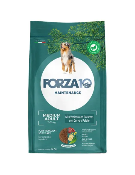 Forza10 Mantenimiento Mediano Adulto Venado y Patatas 12KG