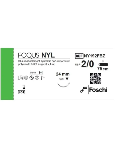 Foqus Nyl USP 3.0 Triangular Needle