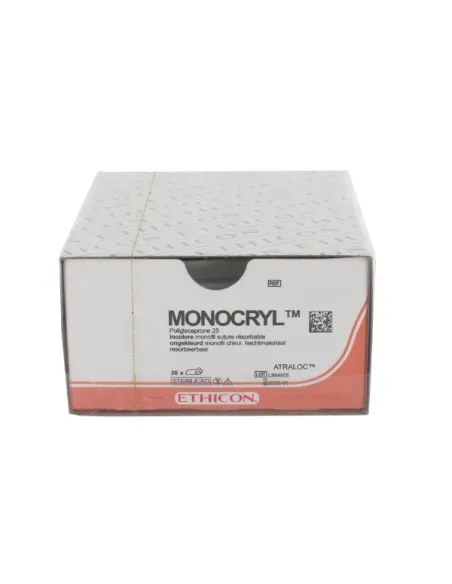 Aguja Círculo Triangular Monocryl 3.0 19mm 12 Piezas
