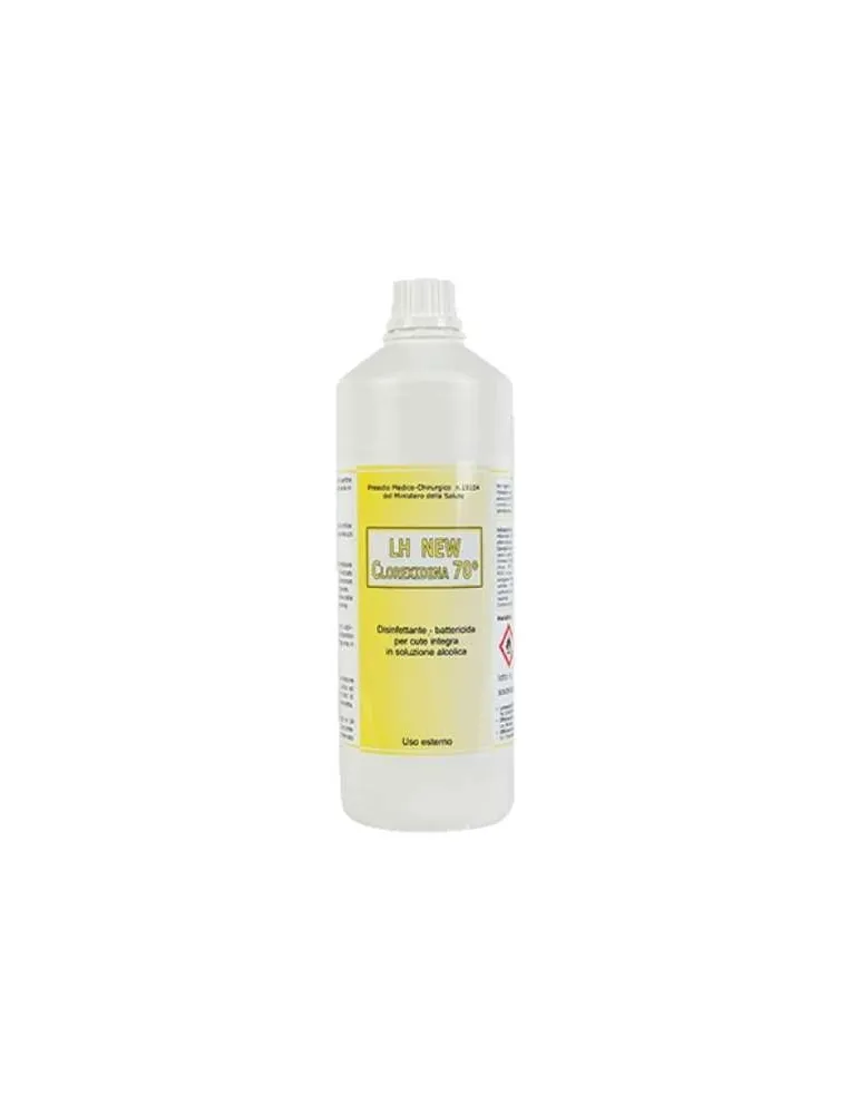 LH New Chlorhexidine 70° Alcoholic Antiseptic 1L